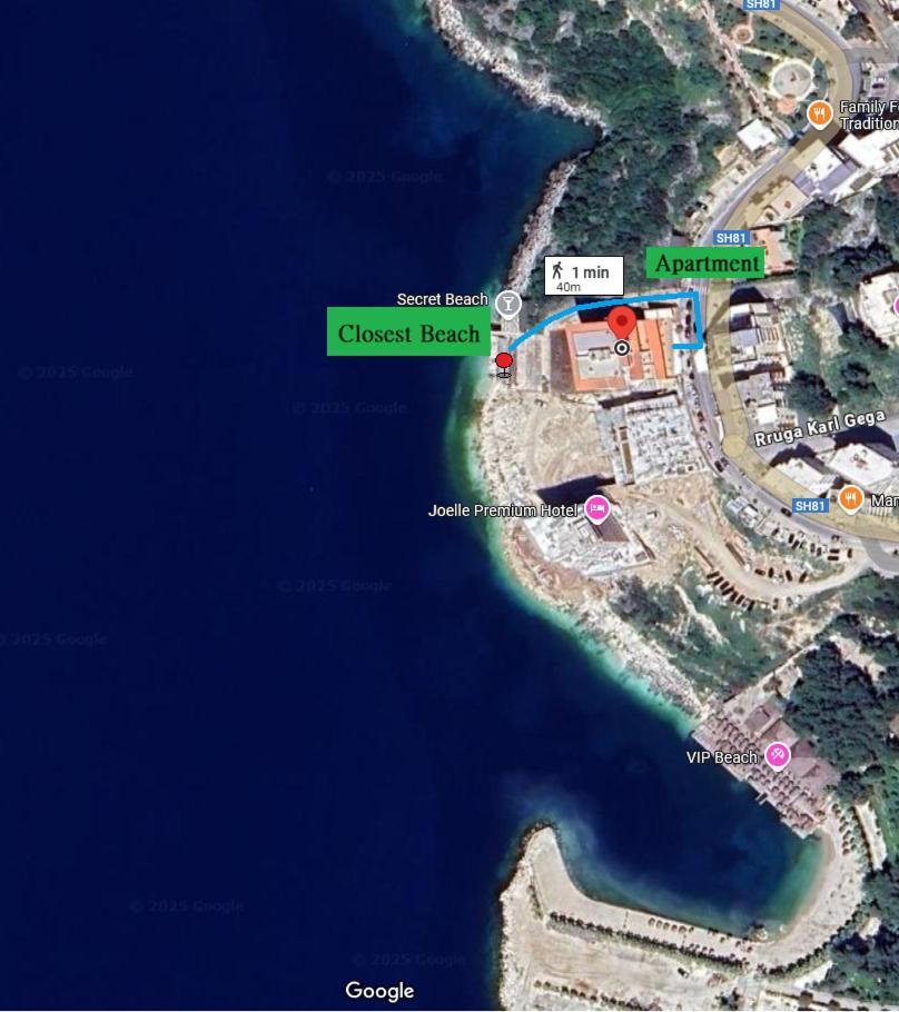 Sail Ocean View Apartments Saranda Zewnętrze zdjęcie